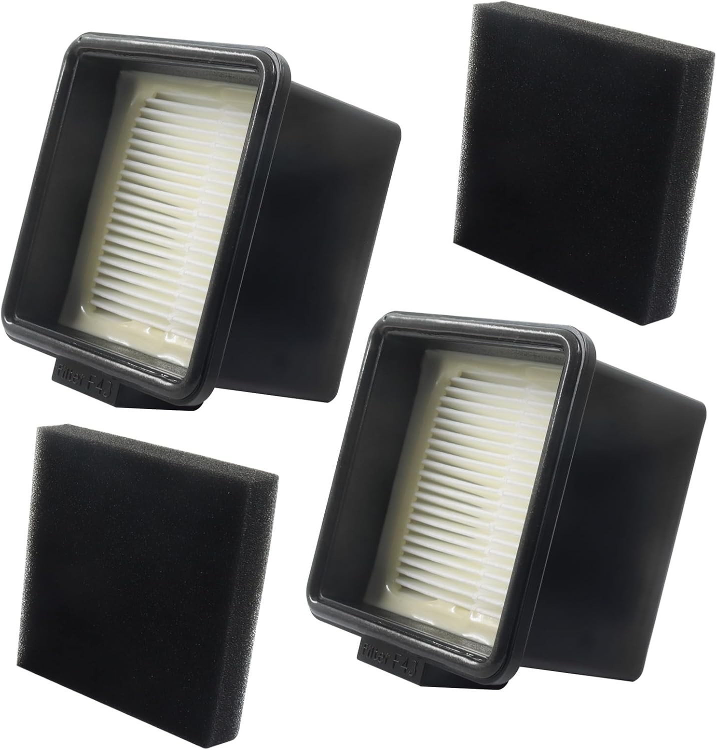 2 Pack HEPA Filter, Compatible Foam Filter Replacement for Easy Lite Cyclonic…
