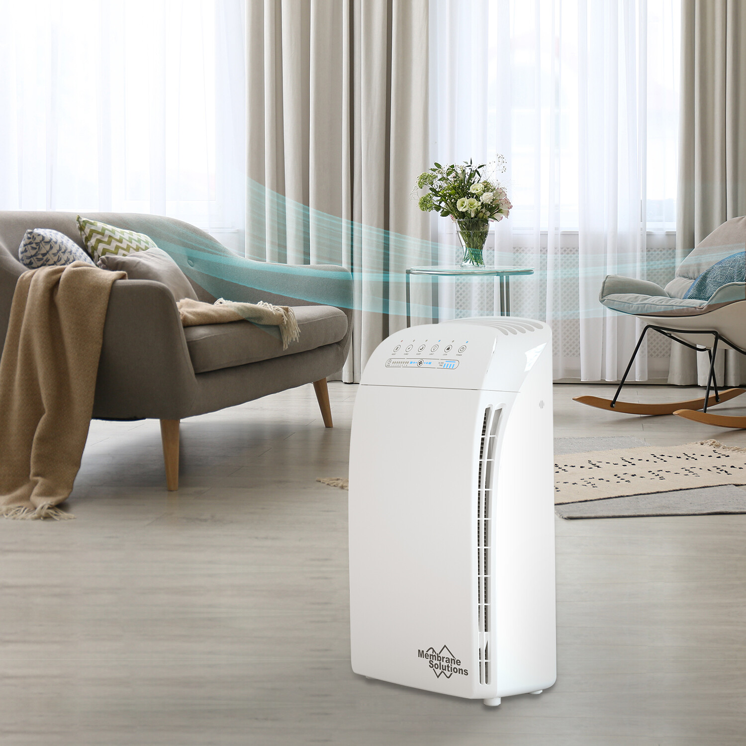 Air Purifier for Extra-Large Rooms Medical Grade True H13 HEPA Filter 1590 SqFt