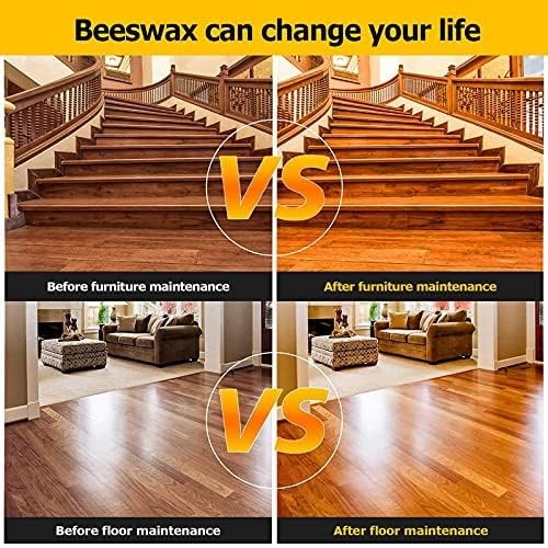 3 PCS Wood Seasoning Beewax Natural Beewax Traditional Wood Wax Multipurpose …