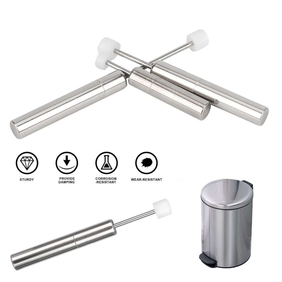 1/2/3Pc Damper/piston for trash can soft close for Kitchen more use 1.9/2.9/3.5″
