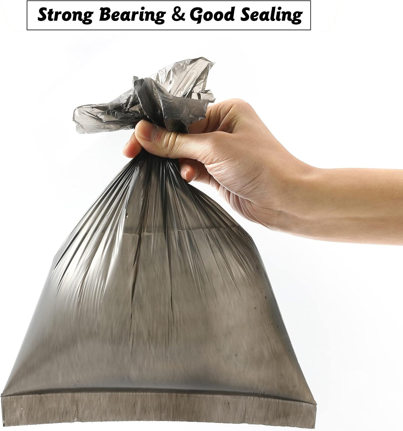 Mini Trash Bags 10 Rolls (200 Counts) – 0.5 Gallon/2 Liter Leak-Proof Bags for C