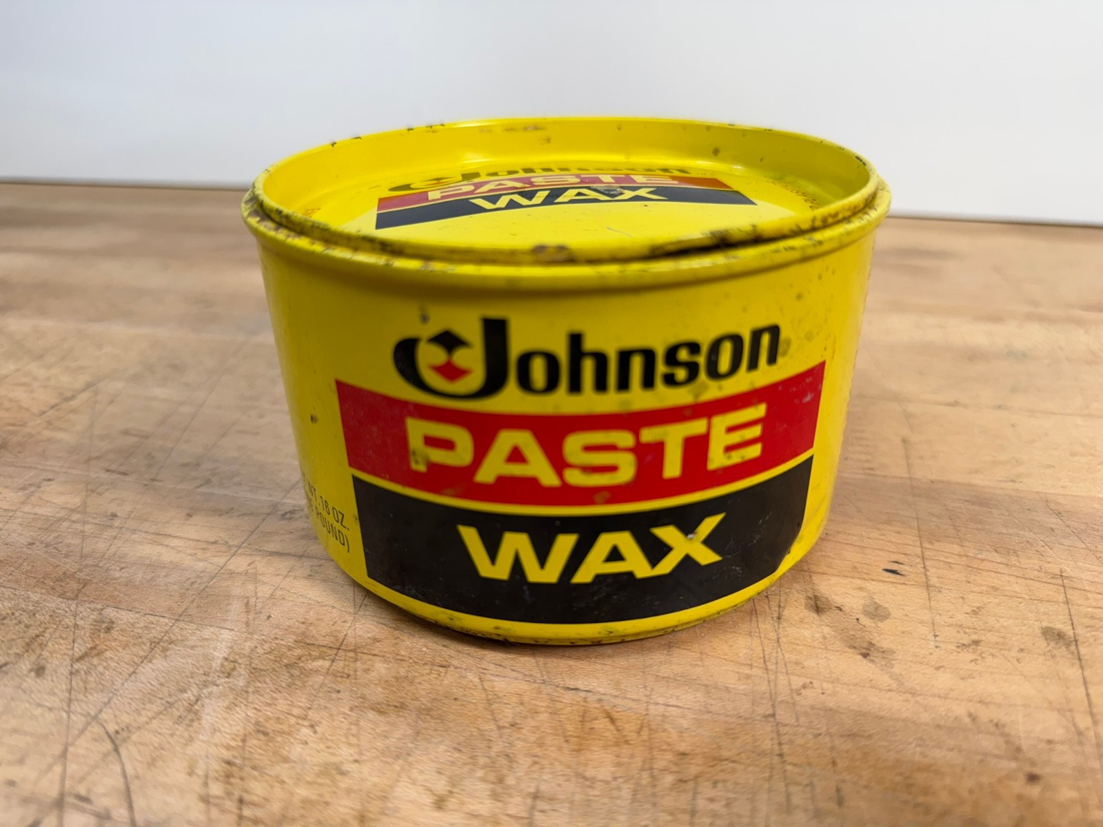 SC Johnson Paste Wax Original Formula Discontinued, 15 oz. Remaining
