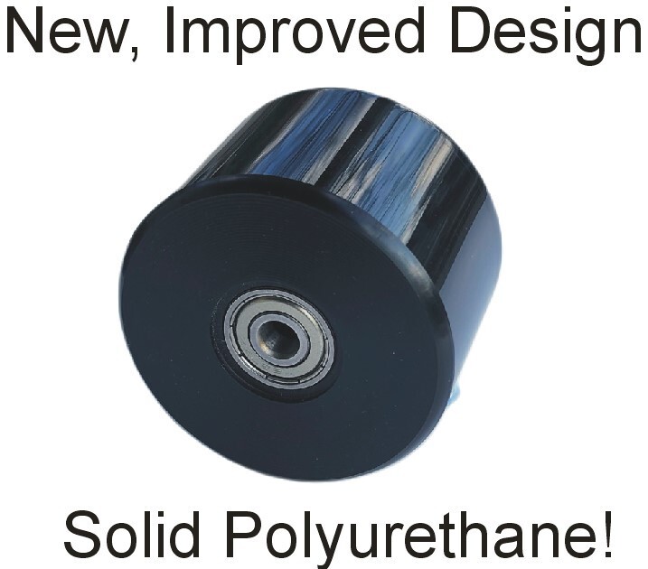 Royal Metal Upright Vacuum Cleaner Gloss, Synthetic Unbreakable Wheel, Free Cap