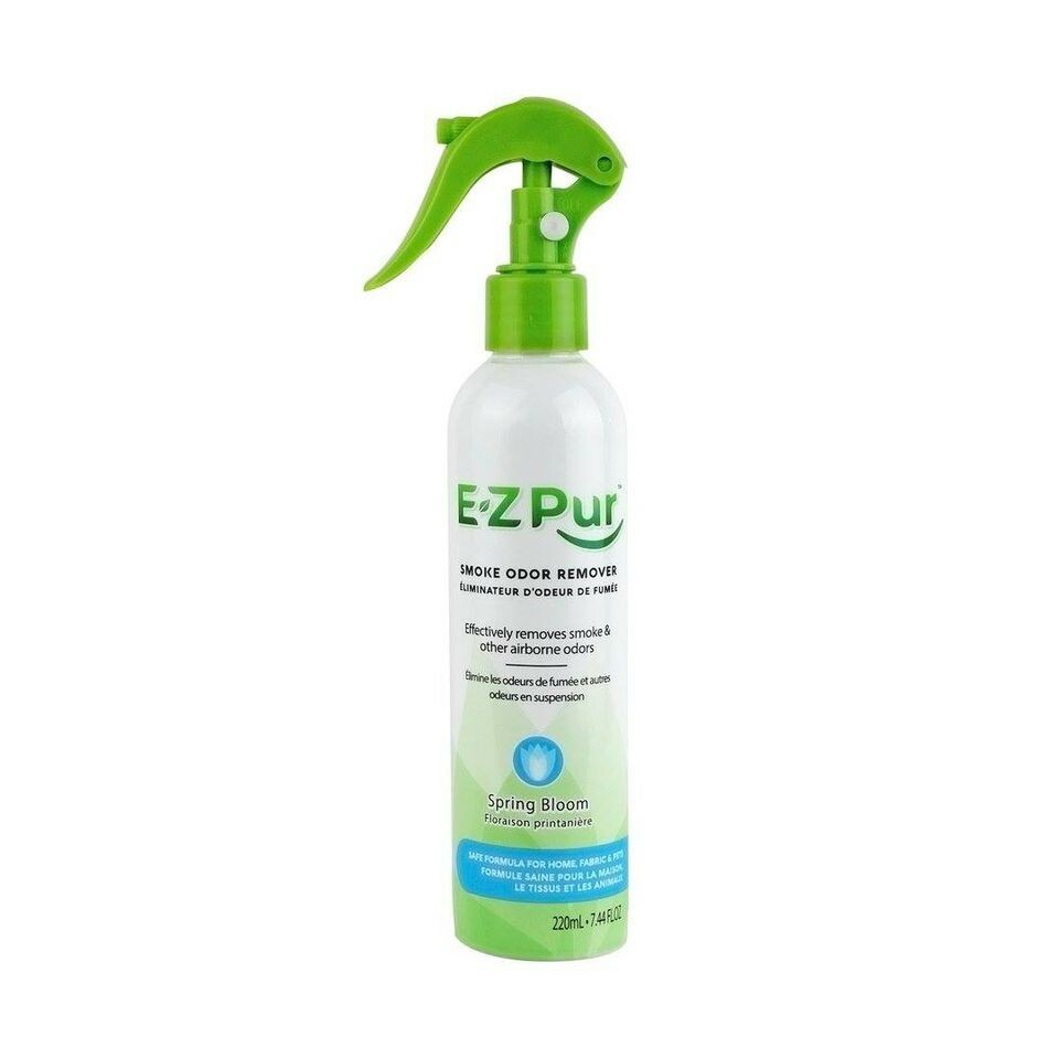 EZ Pur Smoke Odor Remover and other airborne odors – 220 mL Spring Bloom