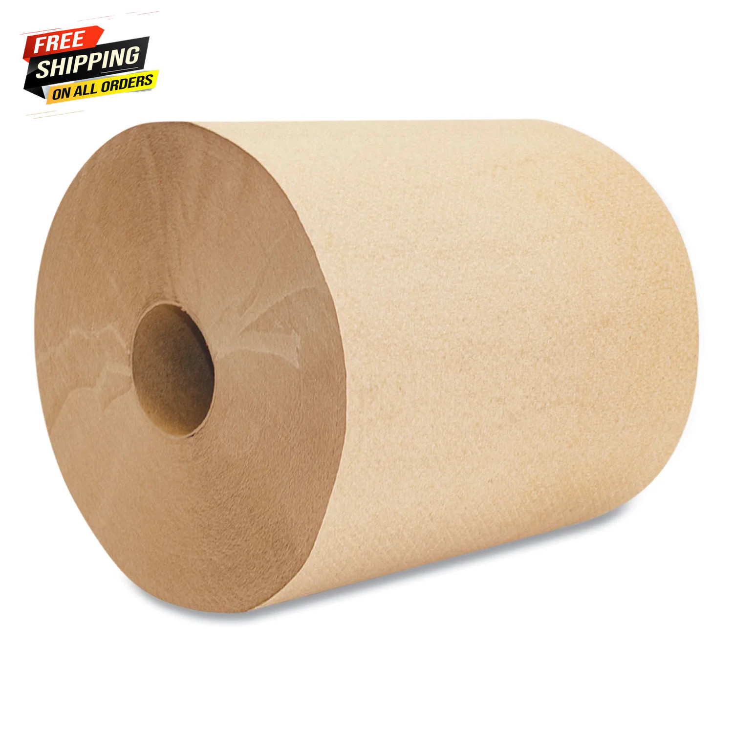 Morsoft Universal Roll Towels, 8″ X 800 Ft, Brown, 6 Rolls/Carton -MORR6800
