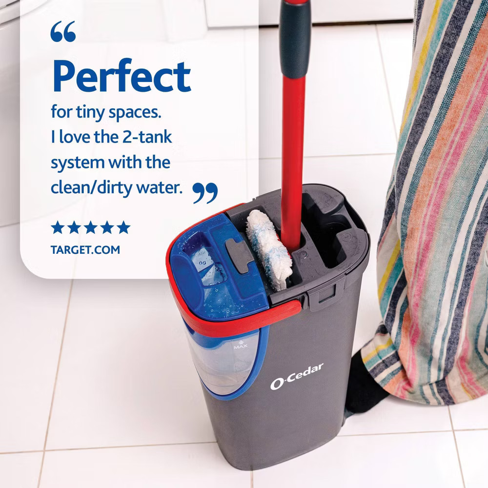 O-Cedar H2prO Flat Mop System