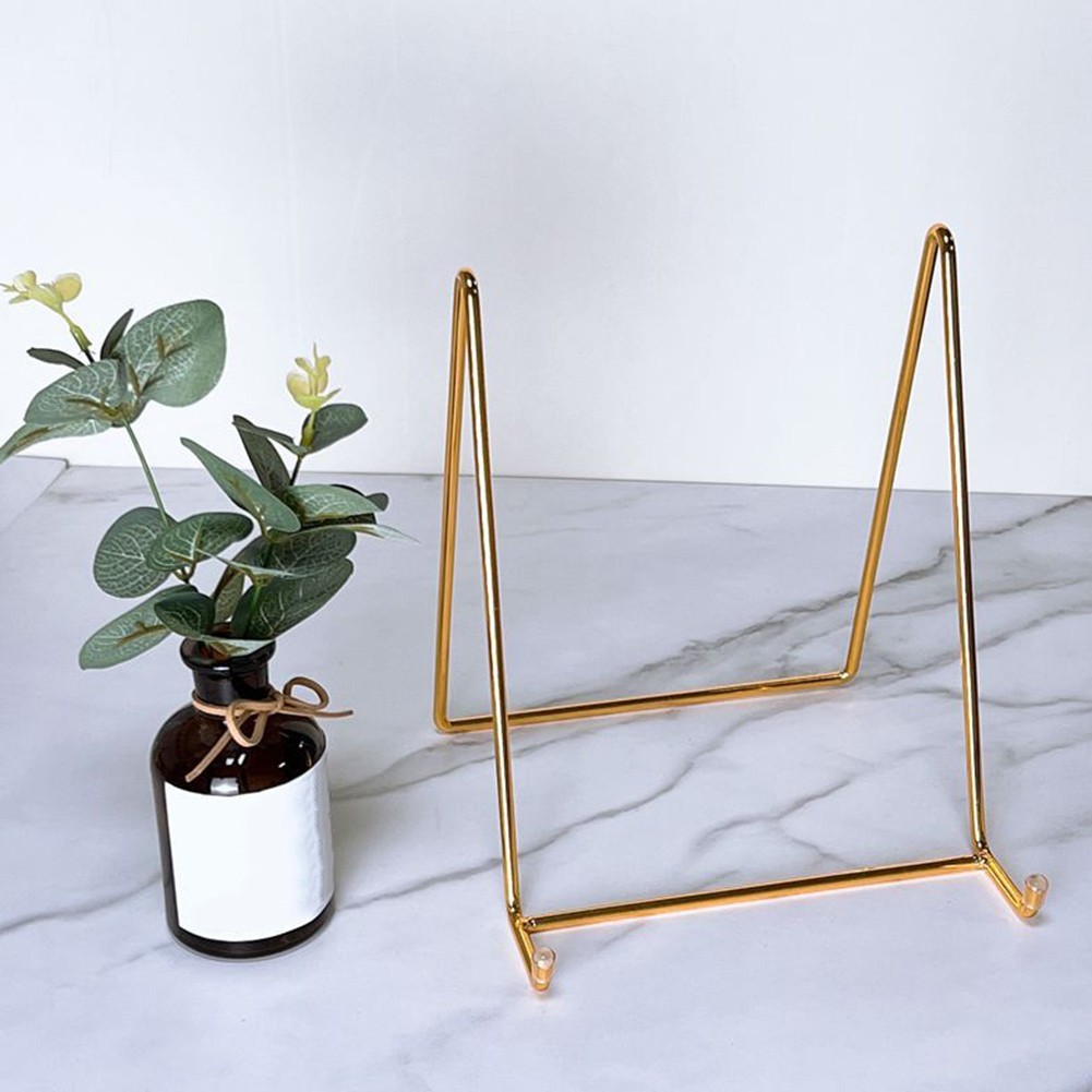 13x9x15cm Iron Easel Stand for Flat Art For Photos and Lightweight Signs