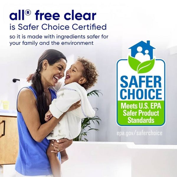 UnscentedFree Clear forSensitive Skin HE Liquid Laundry Detergent 58Loads-73floz