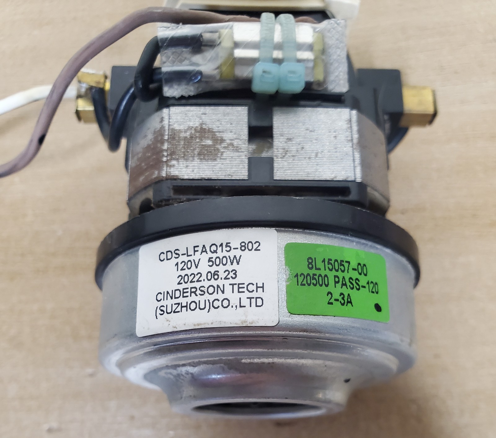 Shark Stratos Vacuum Cleaner Motor – Replacement Parts – Model HZ3000