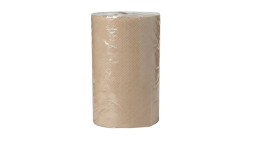 7.87″ x 300′ Kraft Paper Towel Roll – 1 Ply (2″ Core) – 12 Rolls/Case – 1 Case