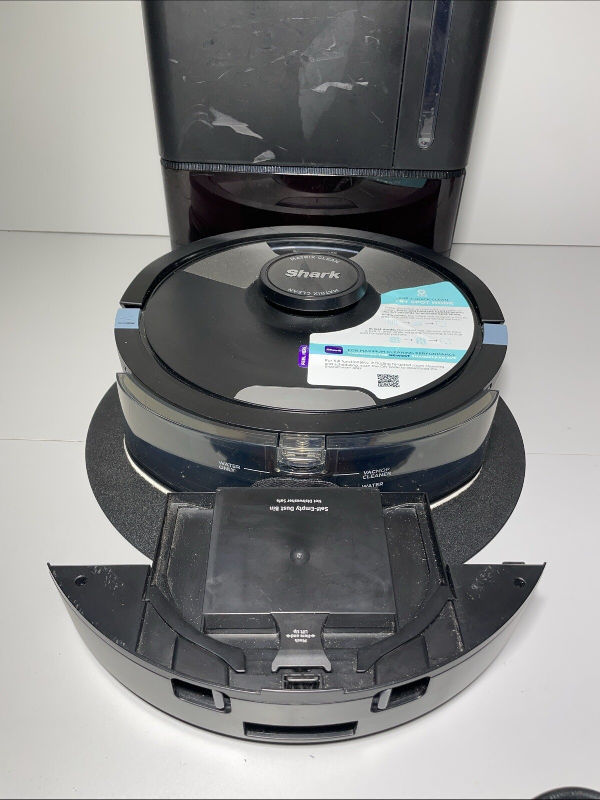 Shark AI Ultra 2-in-1 Robot Vacuum and Mop and XL Self-Emptying RV2610BTUS T3