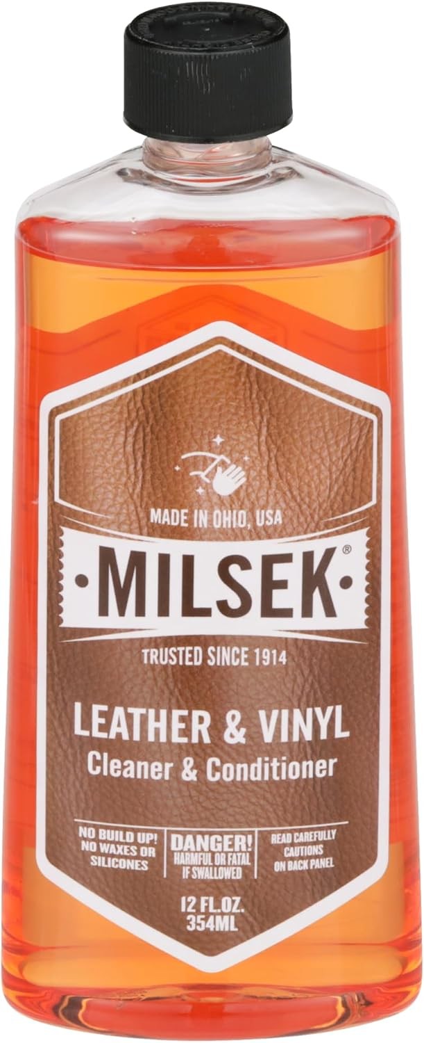 Leather & Vinyl Cleaner & Conditioner – Cleaning Supplies for Leather Home