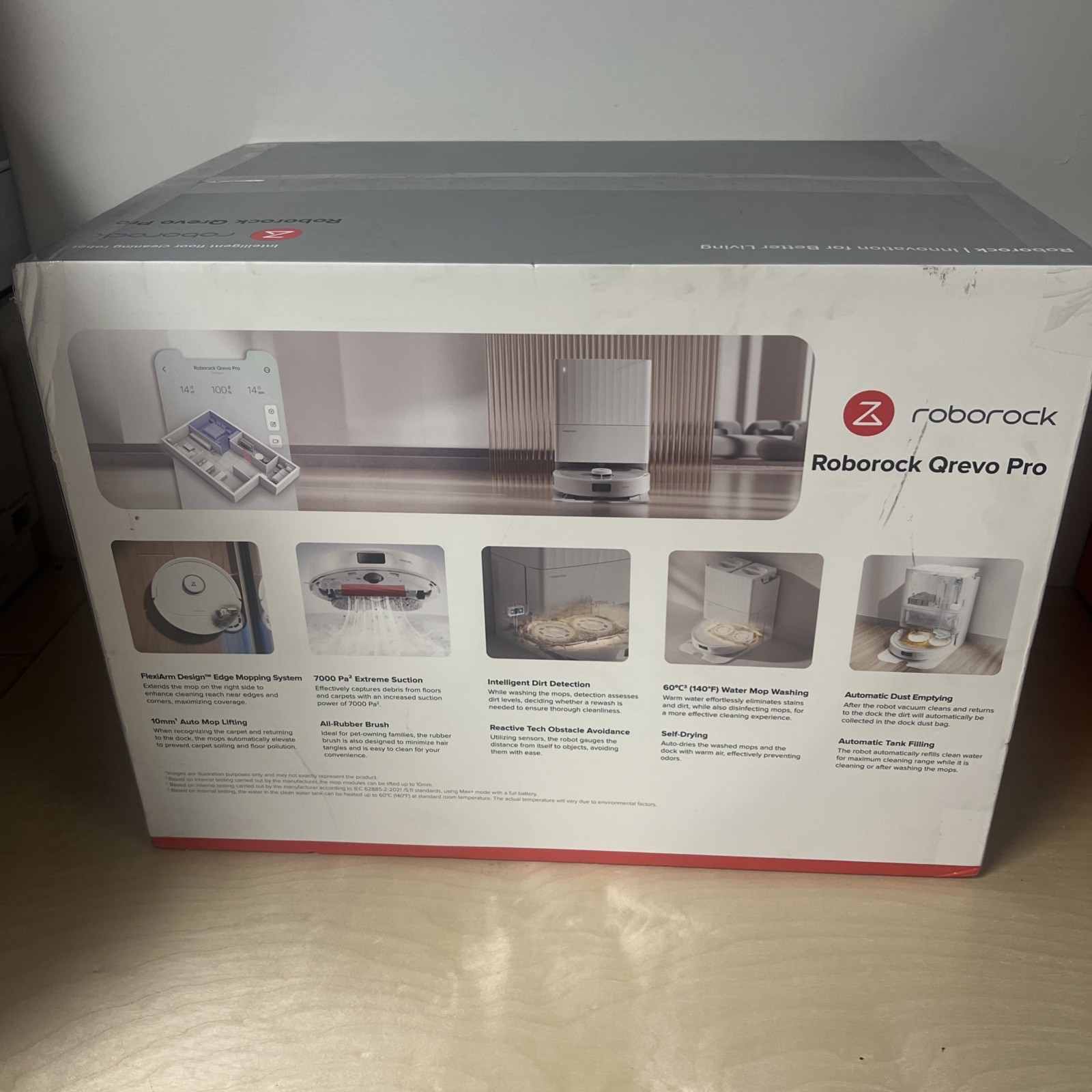 Roborock Qrevo Pro – Intelligent Robot Vacuum & Mop New