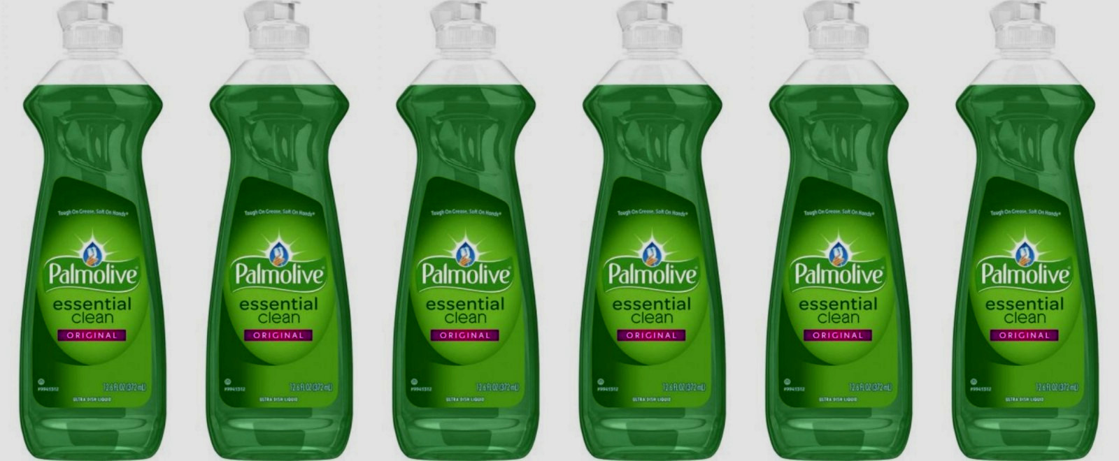 6 Palmolive Dishwashing Soap Essential Clean Original Green Lotion KOSHER 13oz