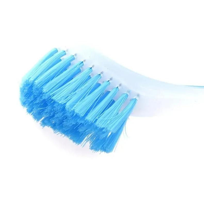 1 pc Vertical Suction Cup Pot Cleaning Brush Long Handle Kitchen Scrubber
