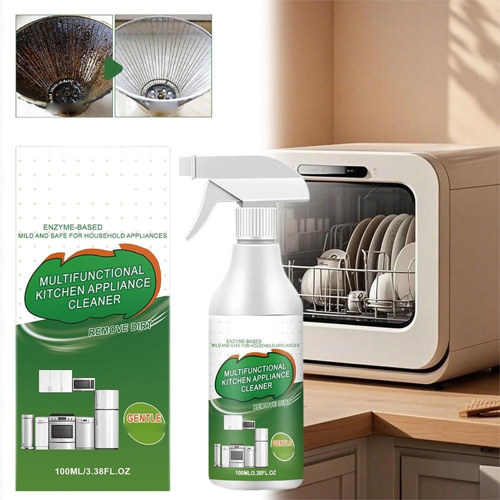 Multifunctional Kitchen Appliance Cleaner Spray 100ml Heavy Oil Stain Remover