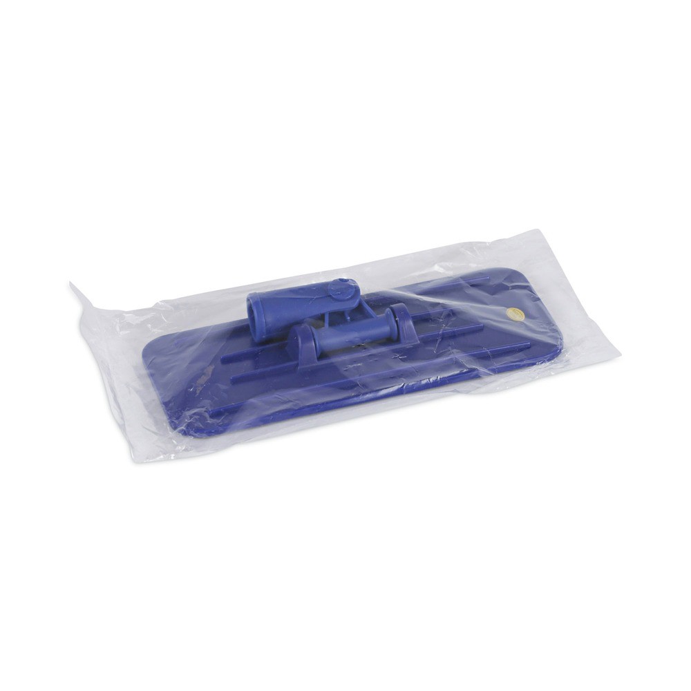 Boardwalk 405 4″ x 9″ Plastic Swivel Pad Holder – Blue (12/Carton) New