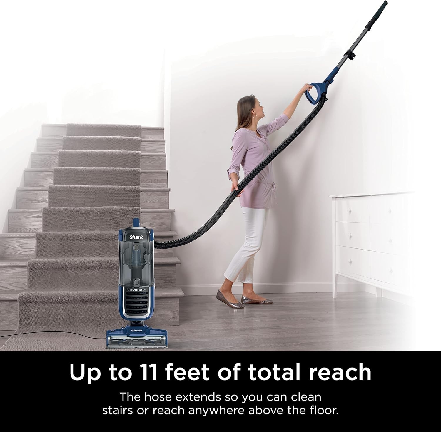 NV151 Navigator Swivel Pro Complete Upright Vacuum with HEPA Filtration, Swivel