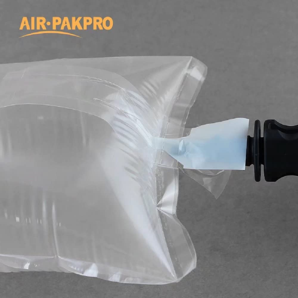 （100 Pack + Free Hand Pump ） 3.9×7.9 Clear Plastic Inflatable Air Packaging Bags