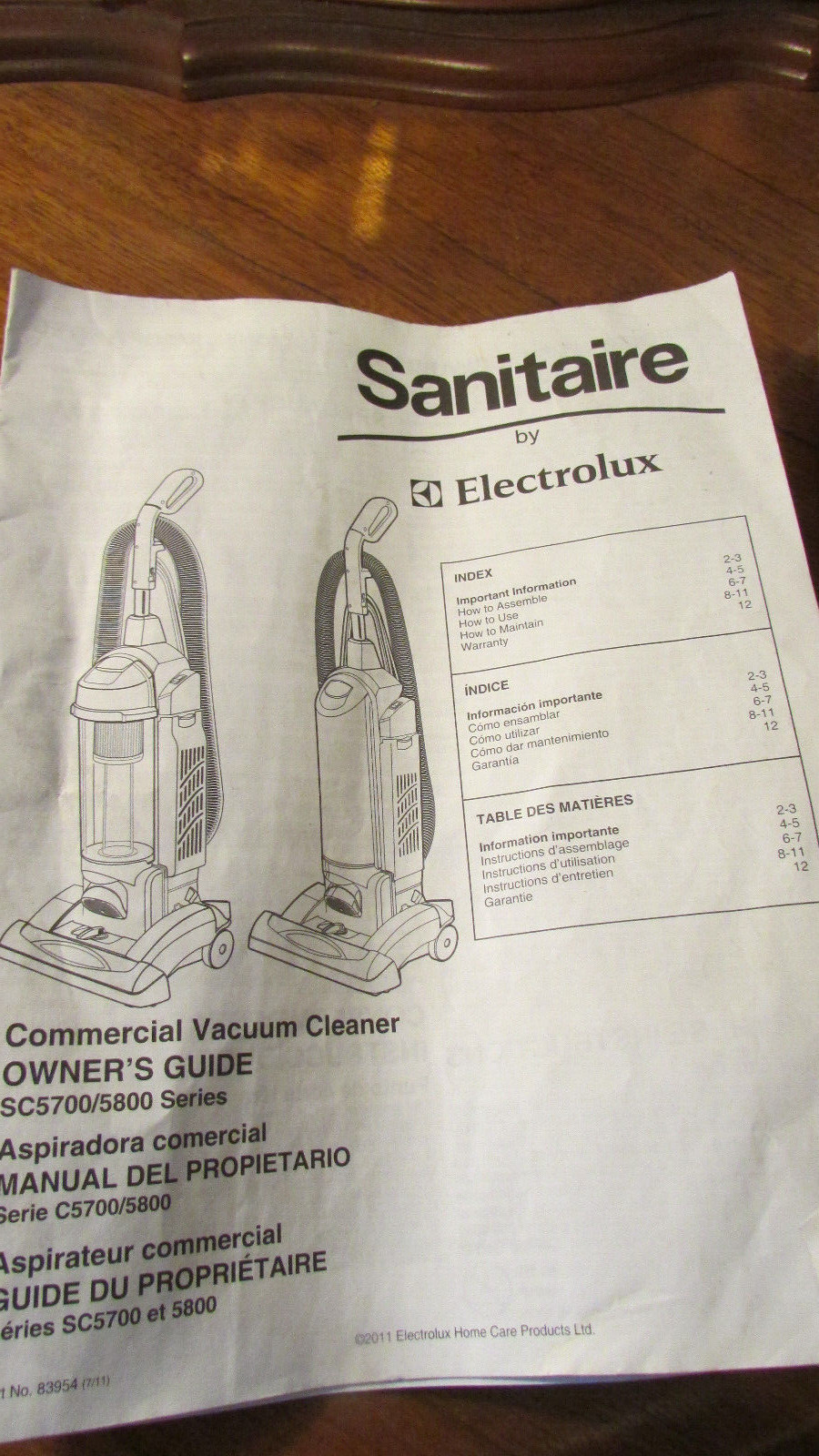 EUREKA SC5845A MULTIPLE VACUUM PARTS, SEE DESCRIPTION AND PICTURES ALL ONE PRICE