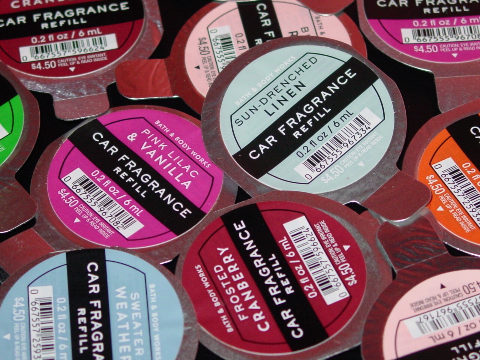 BATH & BODY WORKS SCENTPORTABLE CAR FRAGRANCE REFILLS **1** YOU CHOOSE FREE SHIP