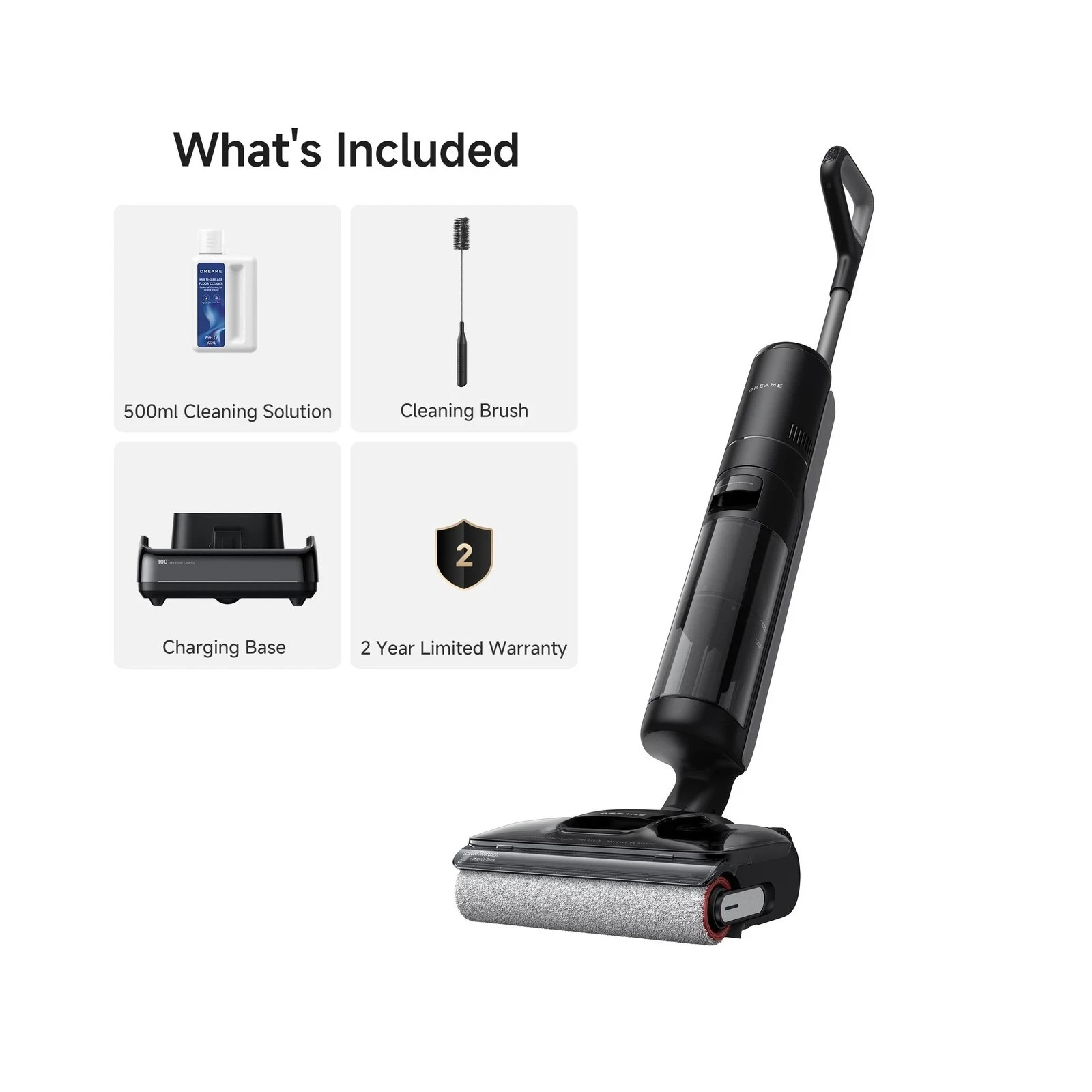 Dreame H12 FlexReach Cordless Wet Dry Vacuum Mop Floor Washer