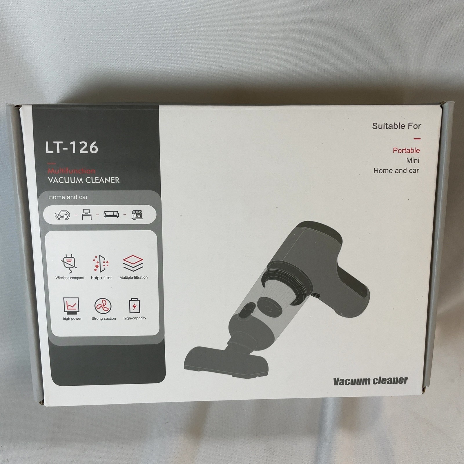 LT-126 Cordless Handheld Vacuum Cleaner with Tools