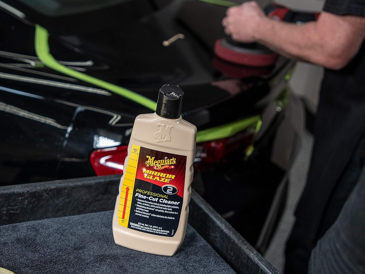 Meguiar’S M0216 Mirror Glaze Fine-Cut Cleaner, Versatile, Swirl-Free Auto Scratc