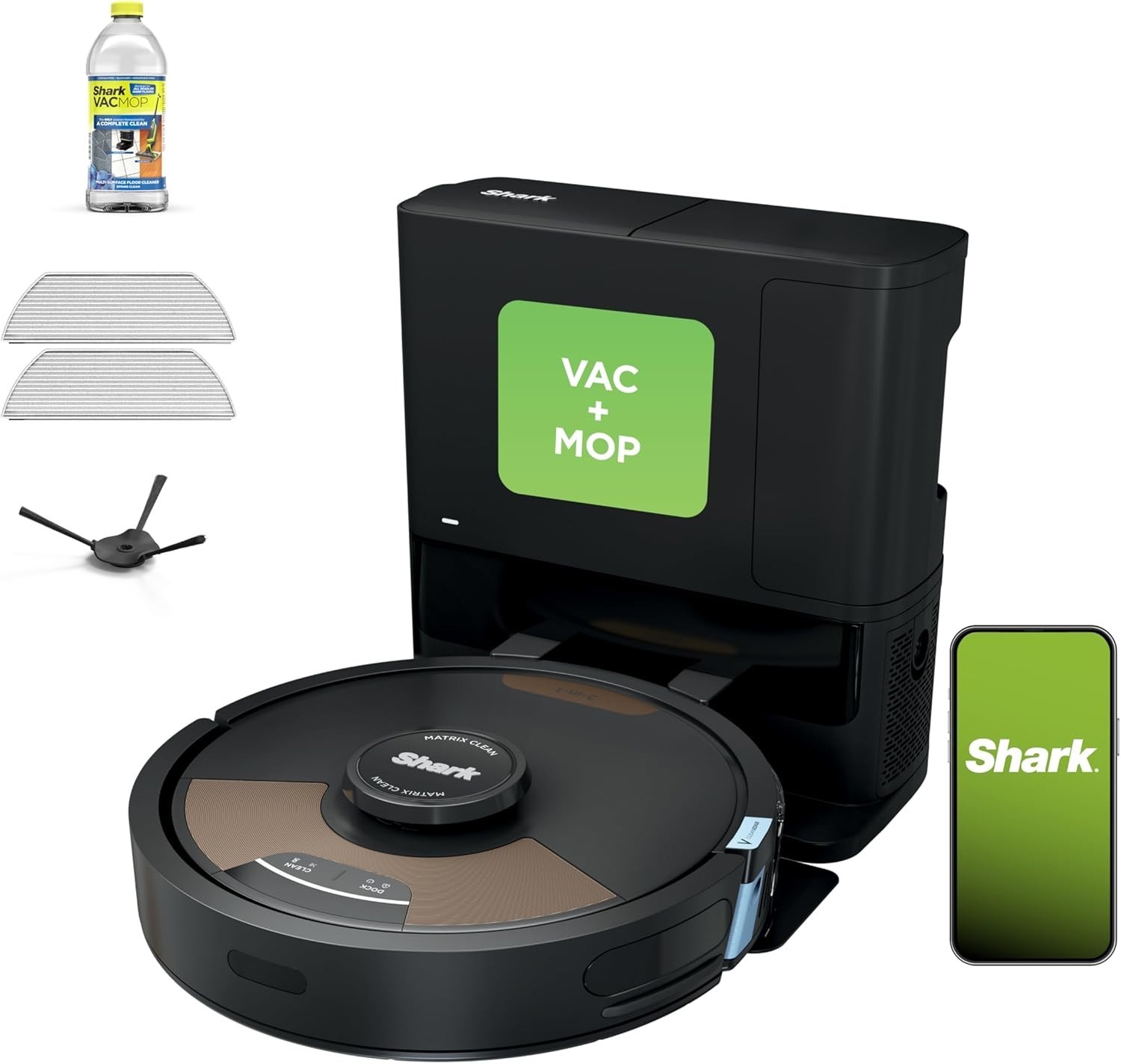 Shark Matrix Plus 2in1 Robot Vacuum & Mop w/ Sonic Mopping AV2613WA Wet&Dry