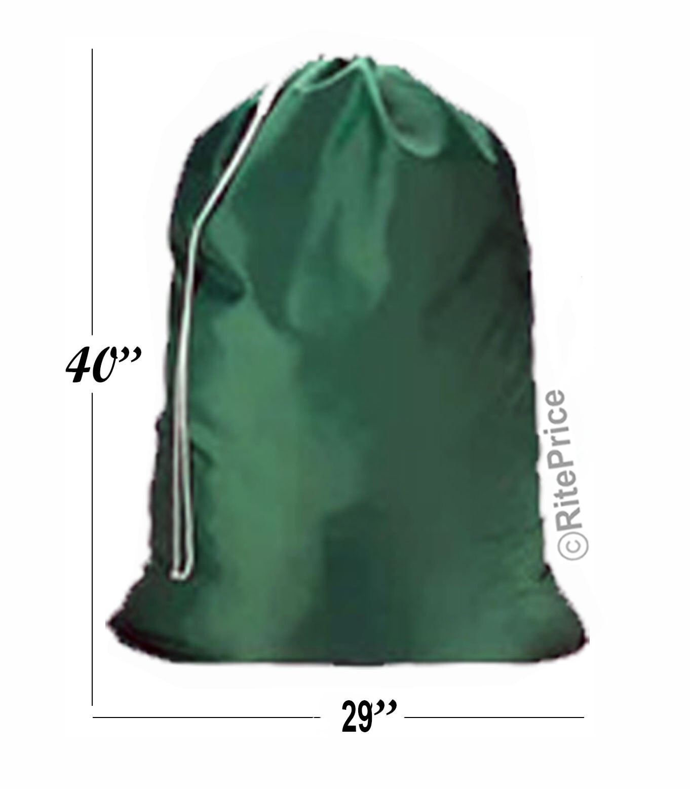 Large 29″X40″ Laundry Bag Washable Heavy Duty Locking Drawstring Bag (2 Pack)