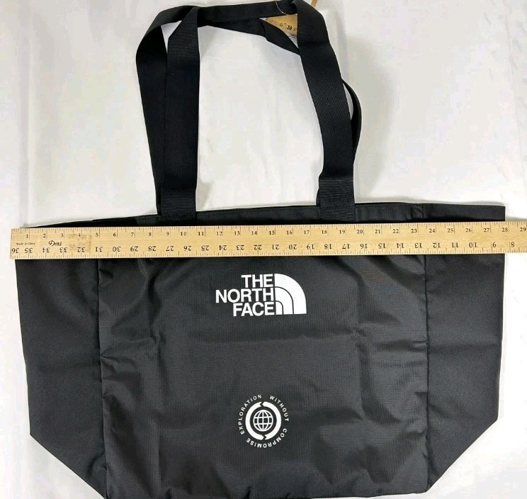 The North Face EWC Tote Bag Large TNF Black Carry Sack Reusable Ripstop