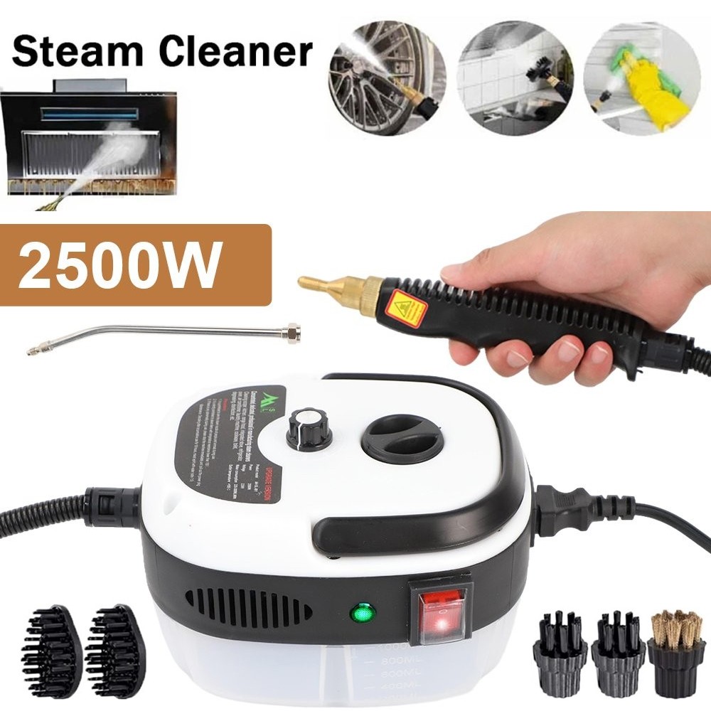 2500W Handle Control Handheld Steam Cleaner High Temp Pressure Cleaning Machine