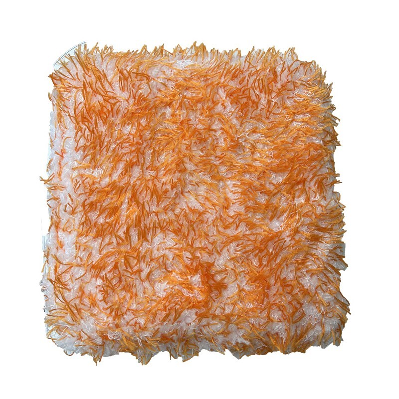 2 Pcs Jumbo Microfiber Plush Wash Pad with Foam Inside – 1500 GSM, 10″x10″