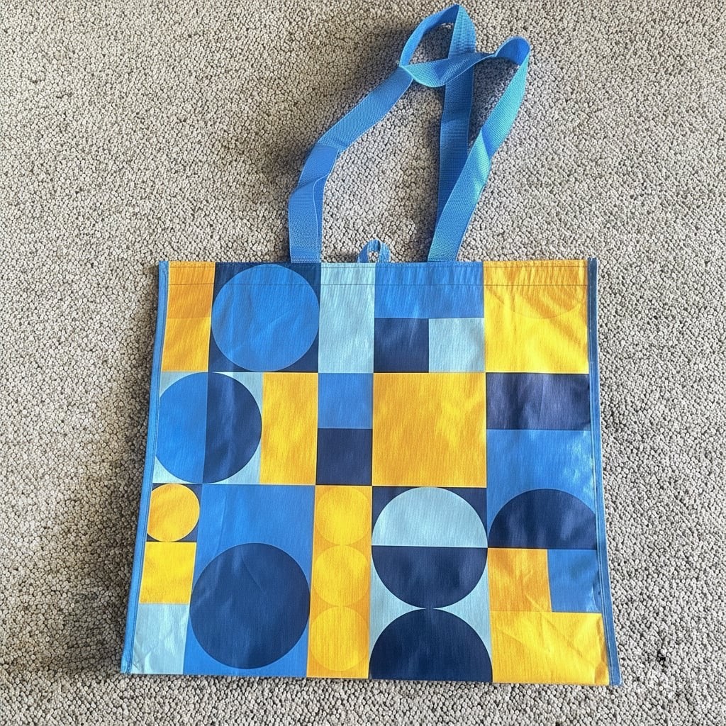 1 Pcs Walmart Large Reusable Shopping Bag Recycle Groceries Bag