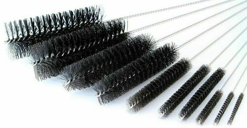 20PCS Test Tube Cleaning Brush Home Pipe Glass Straw Washing Cleaner Bristle Kit