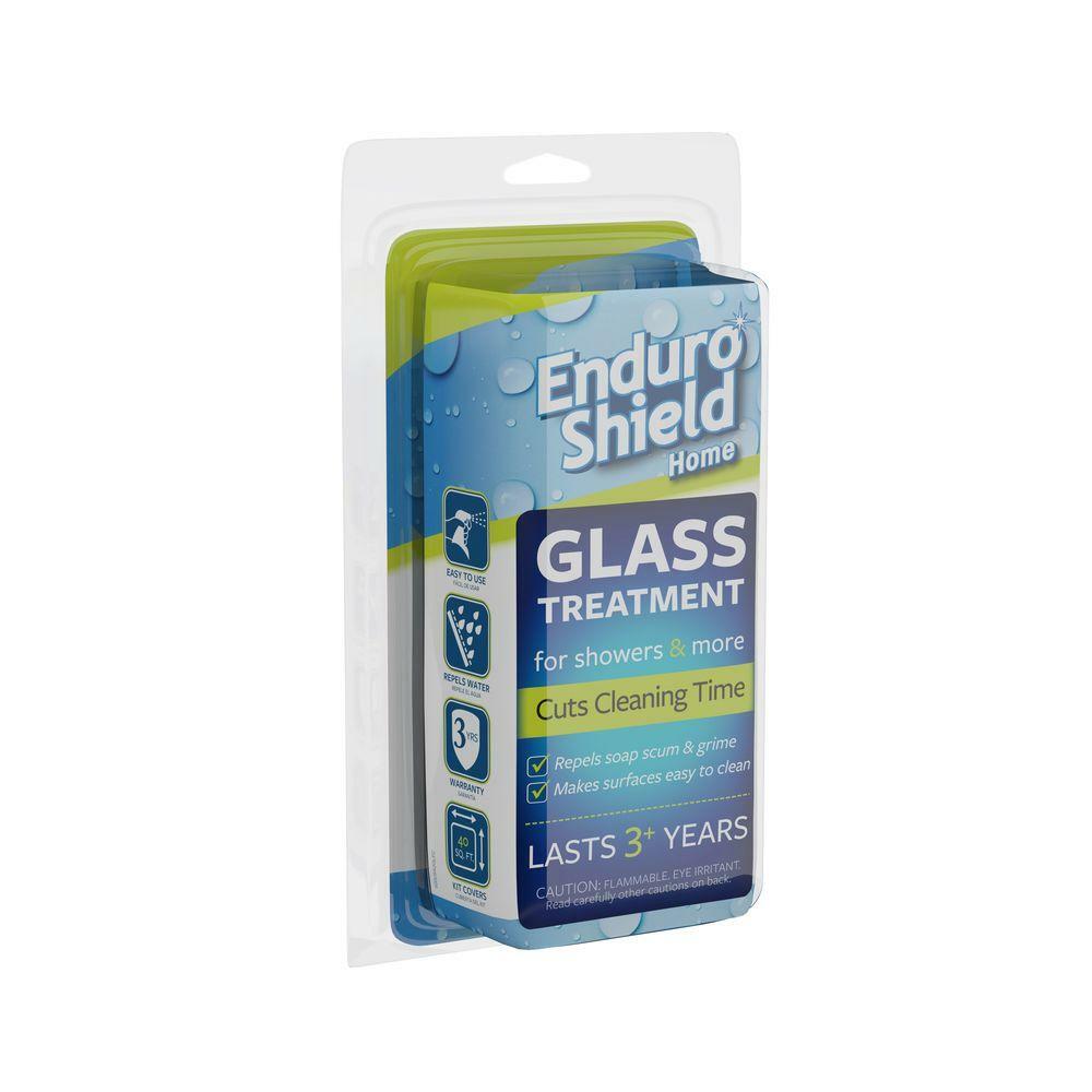 Glass Treatment Kit With 2 Oz. Coating And 4.2 Oz. Cleaner For Glass Showers