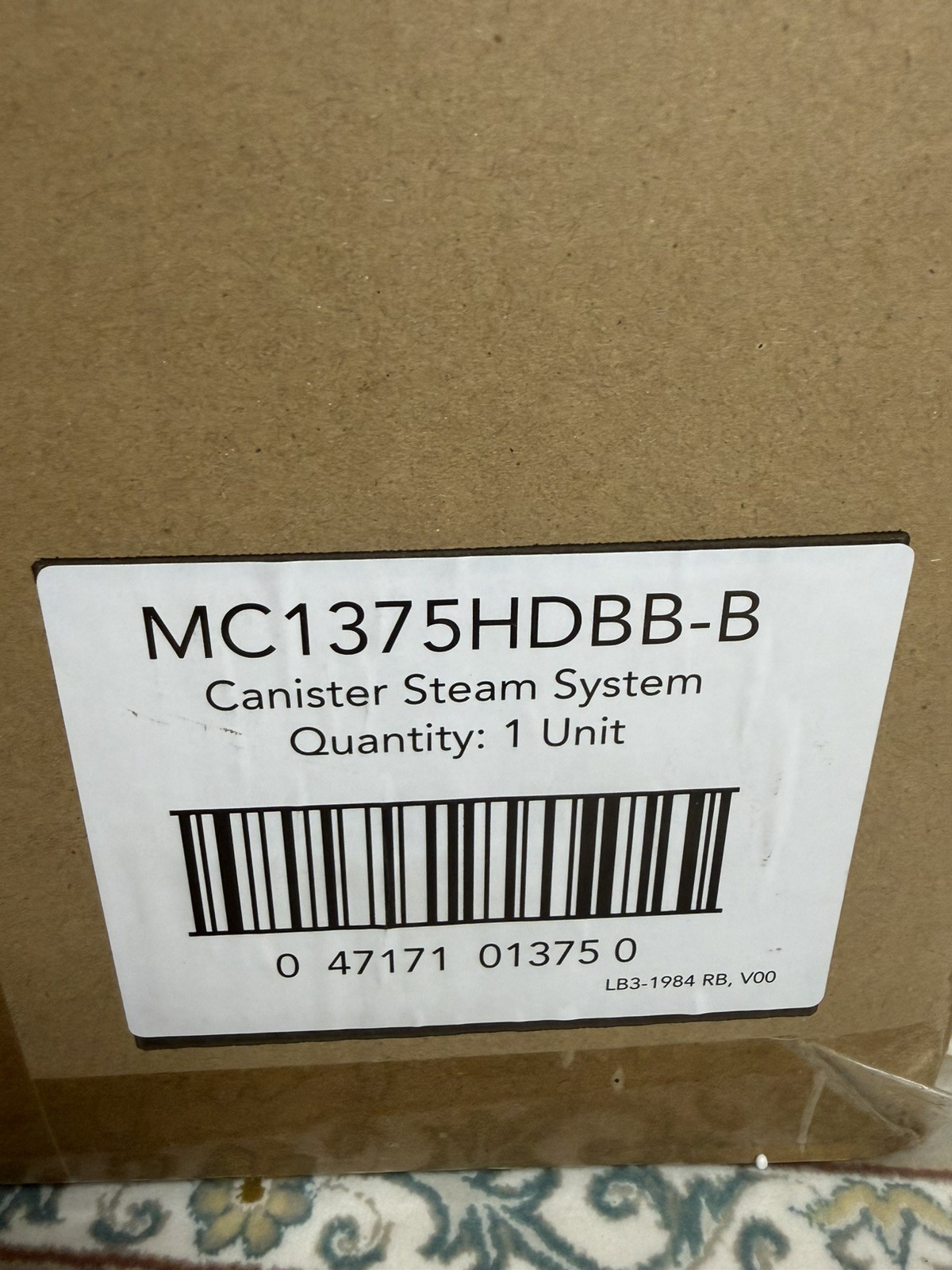 McCulloch MC1375 Canister Steam Cleaner – 90 Min Runtime, 20 Accessories