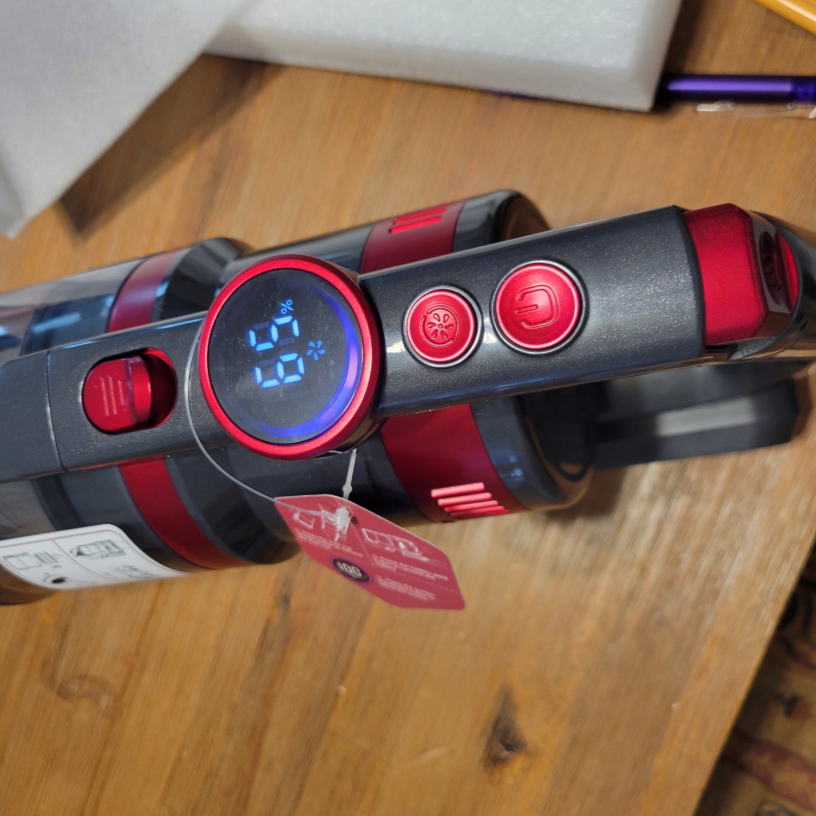 Hompany SmartVac 13 Vacuum Cleaner Main Unit Motor Red Tested Working Part