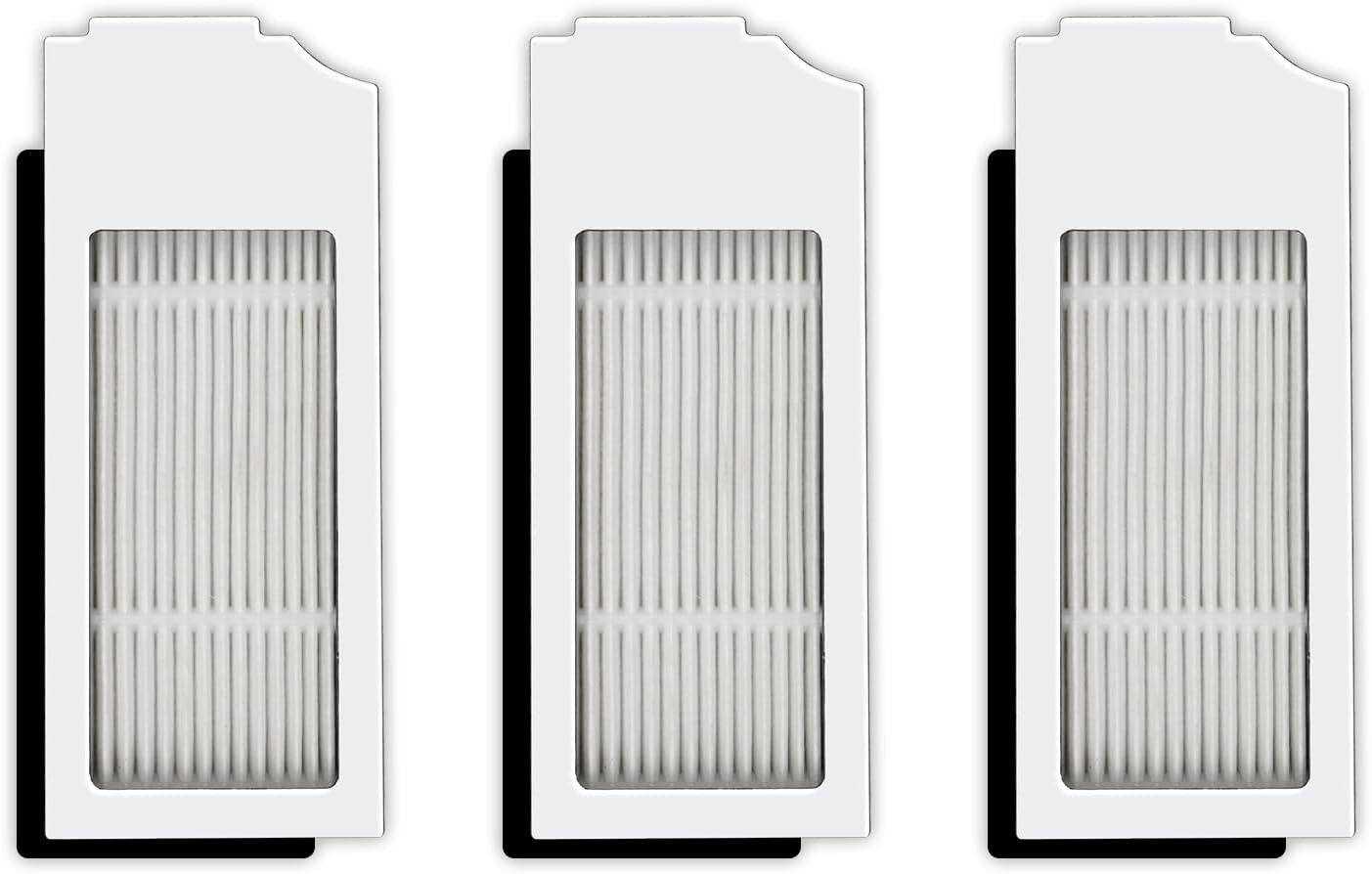 High Performance HEPA Filter Kit – 3 Pack for ECOVACS & Yeedi Robotic Vacuums