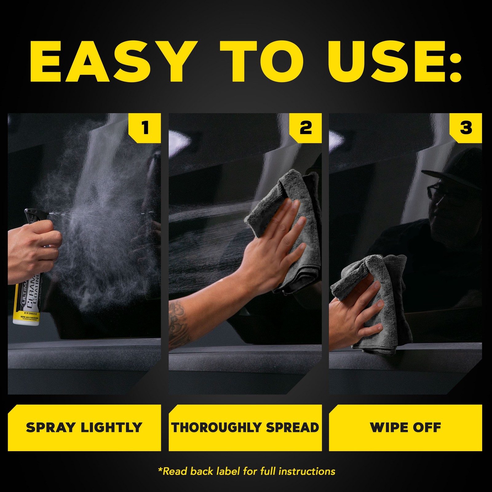Meguiar’s Ultimate Ceramic Coating Kit, Ceramic Protection, Includes Premium
