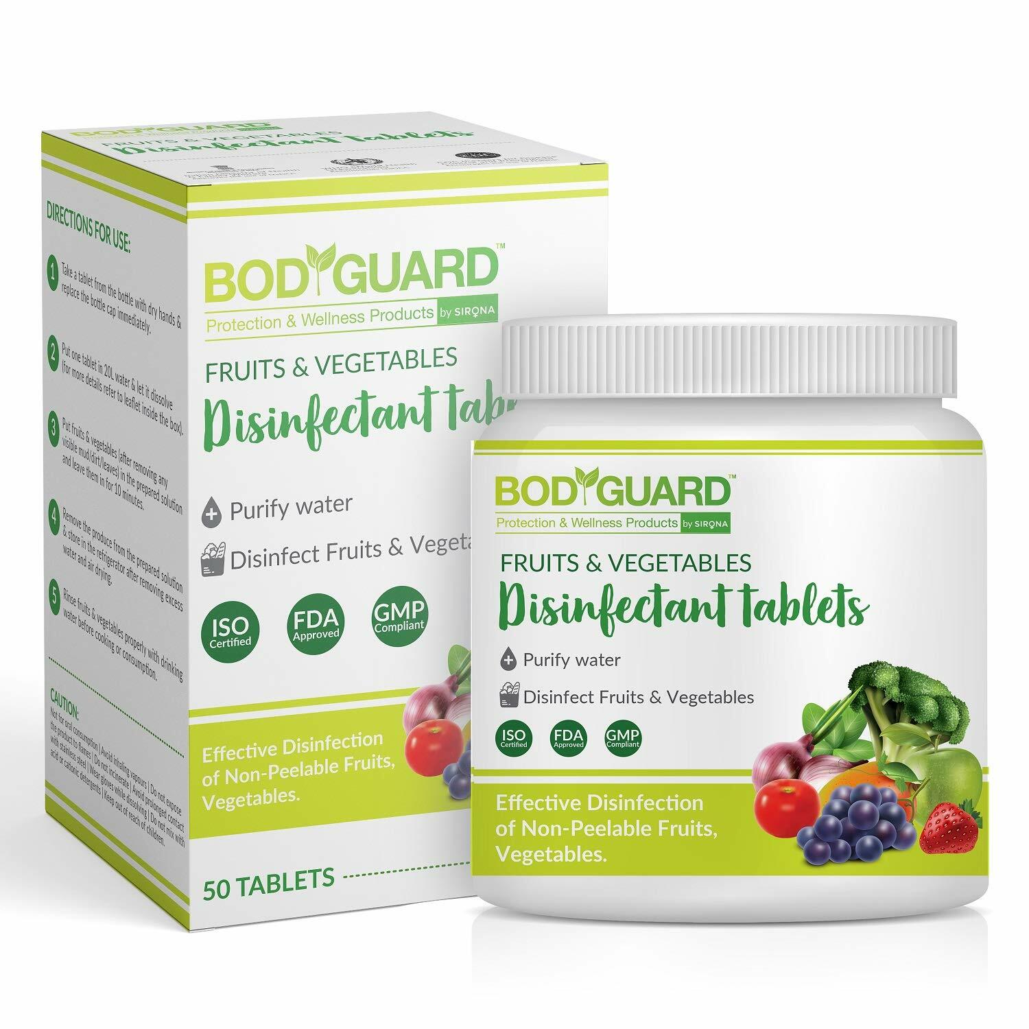 Bodyguard Fruits and Vegetables Tablets – 50 Tablets