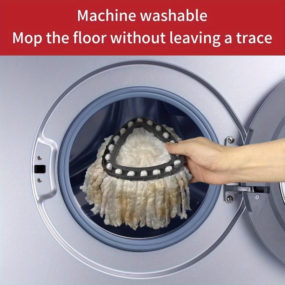 6 Pack Microfiber Spin Mop Heads Refill Kit for O-Cedar EasyWring Base Handle