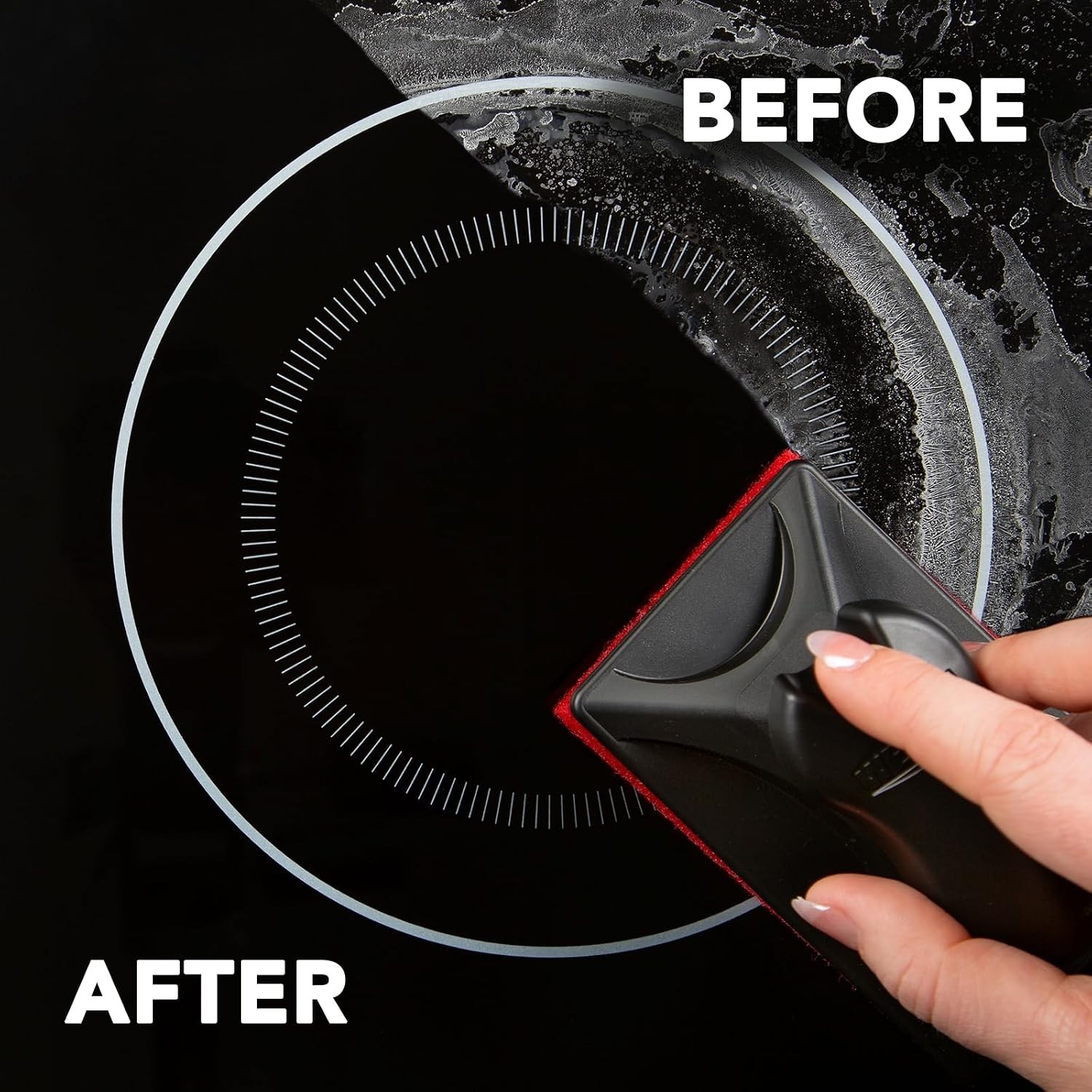 Oven Cleaner Cream for Glass & Ceramic Cooktops with Streak-Free Shine