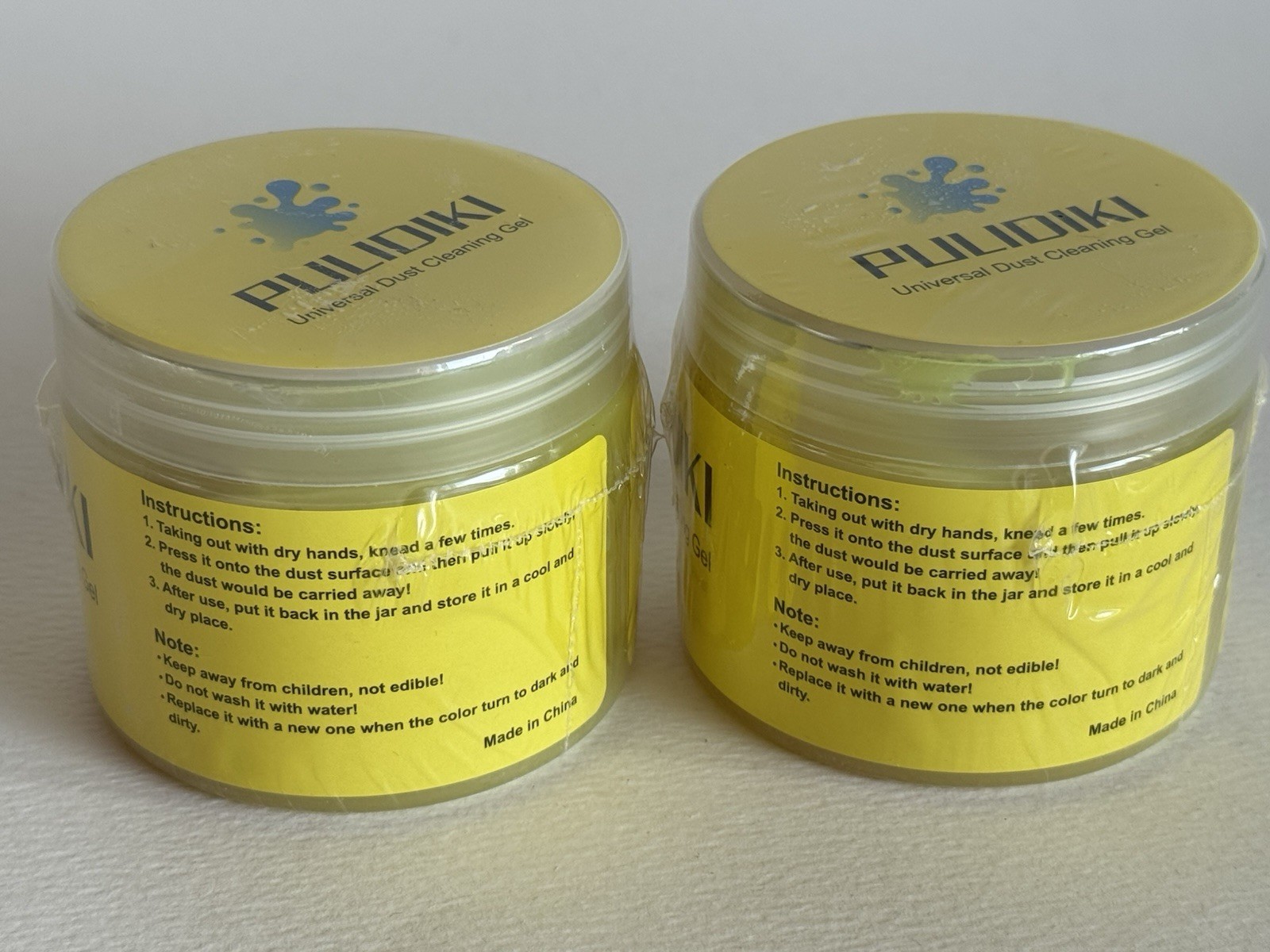 (2 PACK) Pulidiki Universal Dust Cleaning Gel for Car & Keyboard..Expire:08/2027