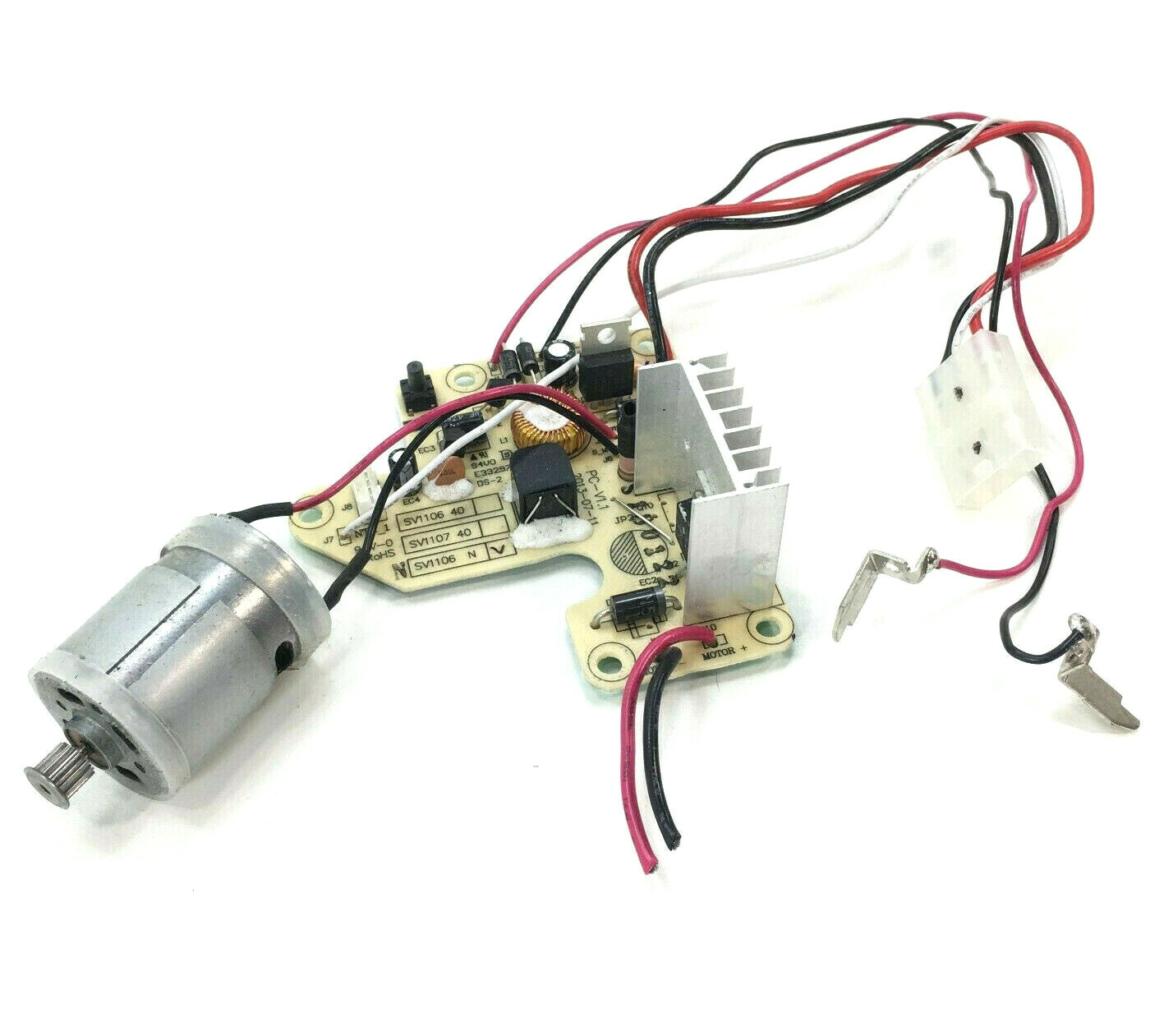 Shark SV1110 SV1106 SV1106N SV1107 BRUSHROLL MOTOR & POWER PCB CIRCUIT BOARD OEM