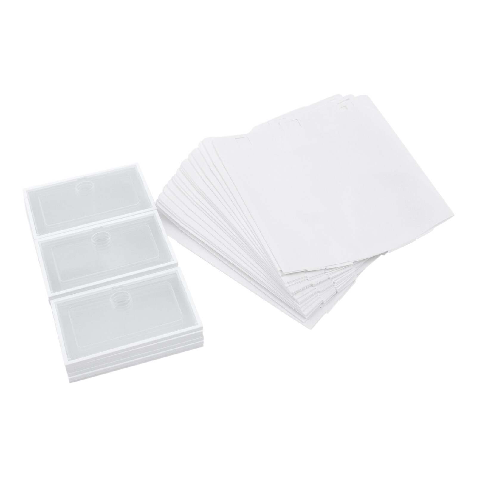 20Pcs Sneaker Display Case Organizer Stackable Shoe Storage Box Durable Plastic