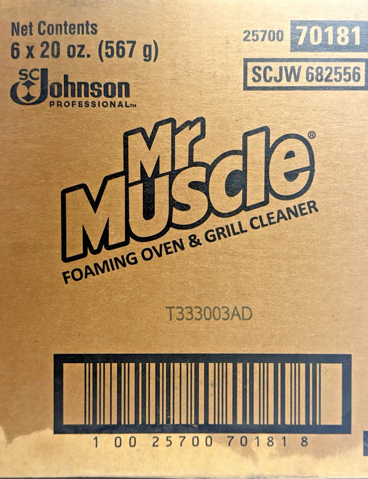 Mr. Muscle Foaming Oven & Grill Cleaner Heavy Duty 20oz SC Johnson Discontinued