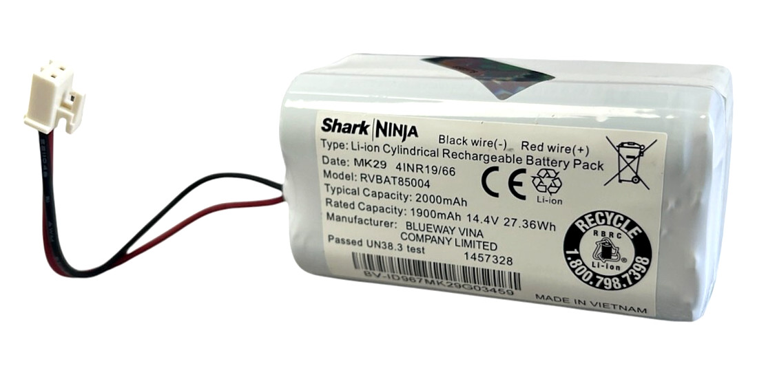 New Genuine Shark Replacement Rechargeable Li-Ion Battery 2000mAh – RVBAT85004