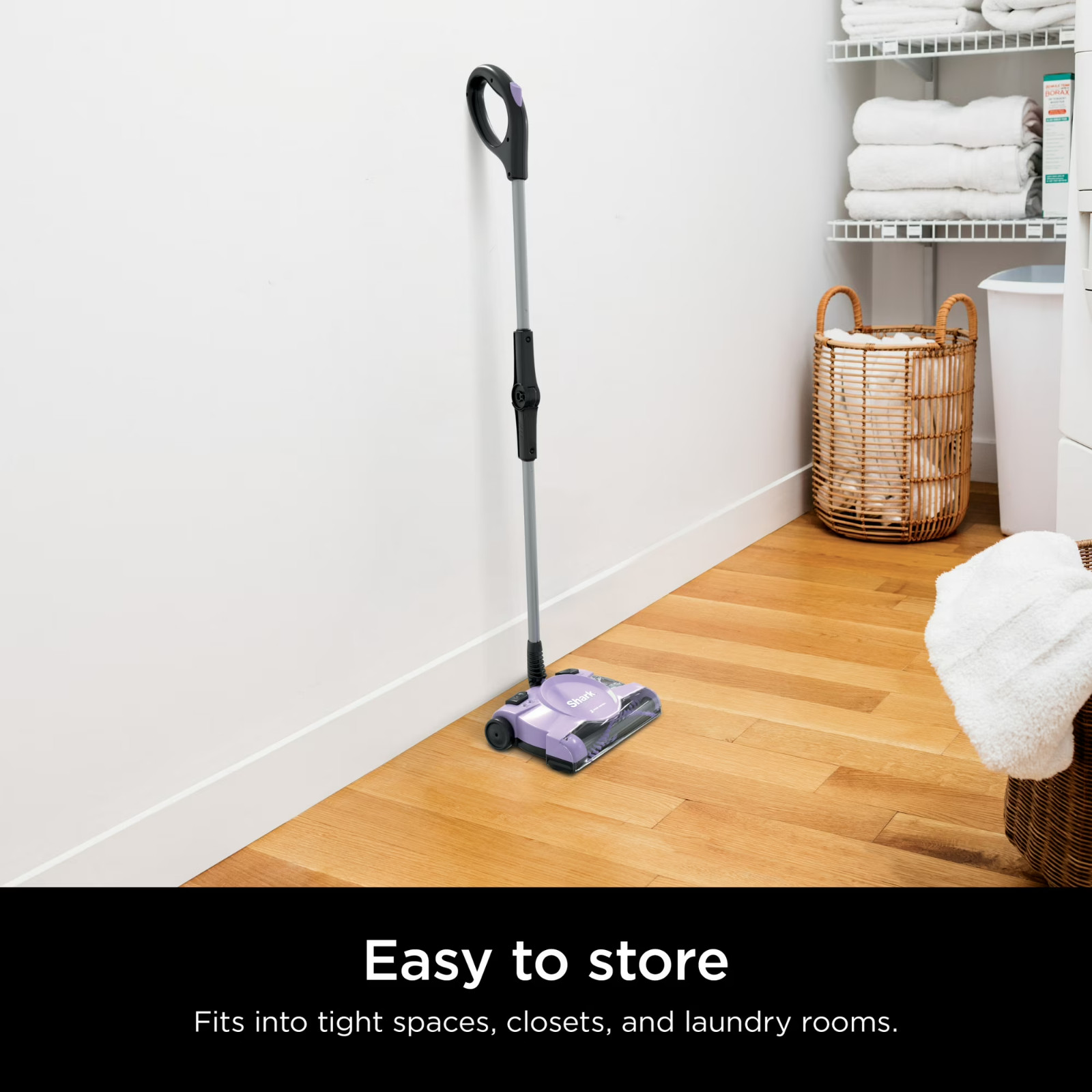 Shark 12″ Rechargeable Floor & Carpet Sweeper, Ultra-lightweight – V2945Z