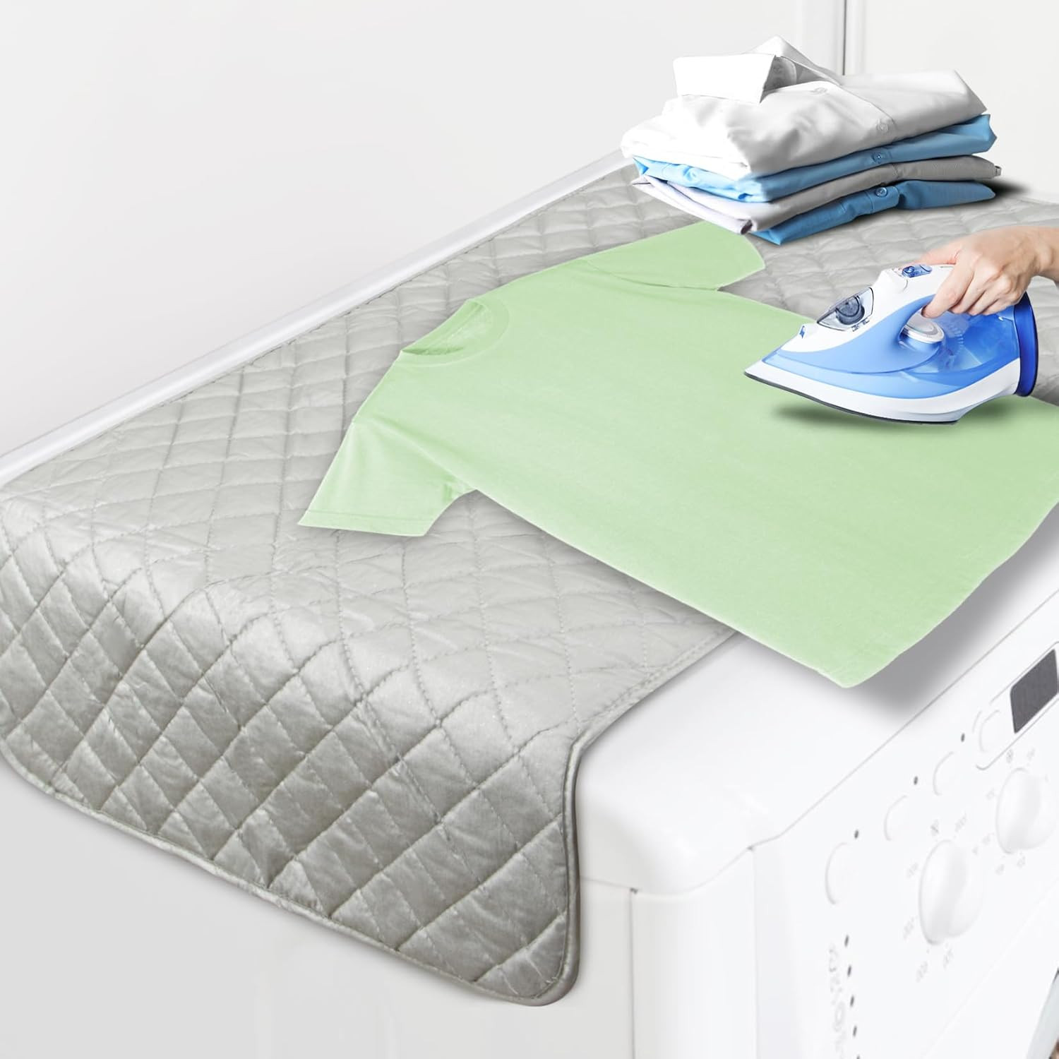 1Pcs Magnetic Ironing Mat Blanket – Foldable Ironing Mat Portable Board for Clot